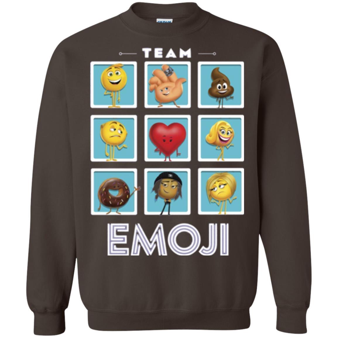 Film T-shirt Emoji Panels Graphic T-shirt Dark Chocolate