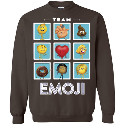 Film T-shirt Emoji Panels Graphic T-shirt Dark Chocolate