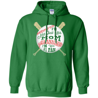 Baseball Mom Shirt Im Not Just His Mom Fan Irish Green