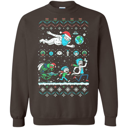 Rick And Morty T-Shirt Dark Chocolate