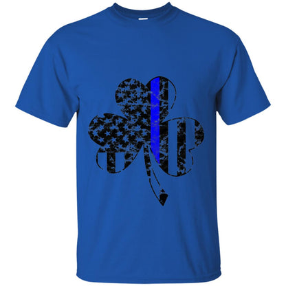 Shamrock Irish Flag St Patrick_s Day T-shirt Royal