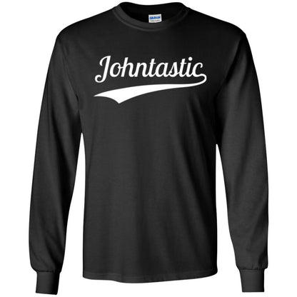 Funny John T-shirt Johntastic Black