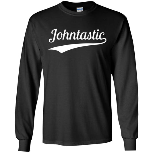 Funny John T-shirt Johntastic Black