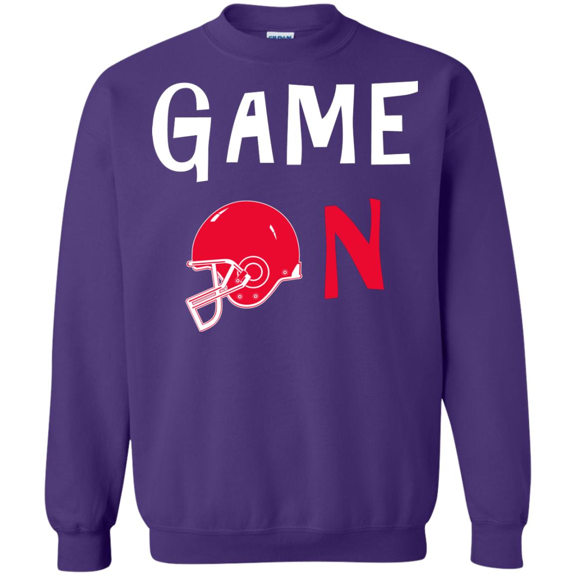 Football Lover T-shirt Game On Purple