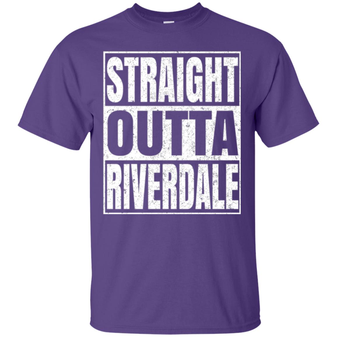 United States T-shirt Straight Outta Riverdale Purple