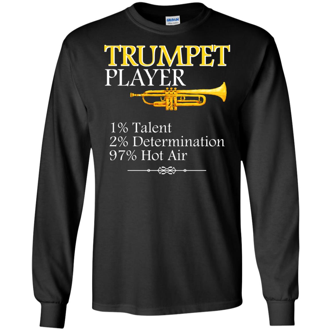 Trumpet Player Gift Shirt For Trumpet Lover Black