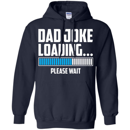 Dad Joke Loading Please Wait T-shirt Navy