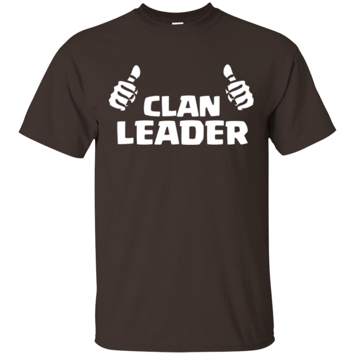 Mobile Gamers T-shirt Clan Leader Dark Chocolate