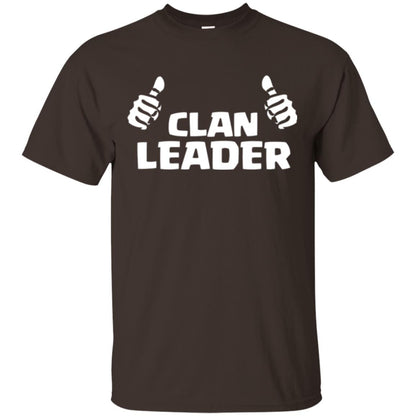 Mobile Gamers T-shirt Clan Leader Dark Chocolate