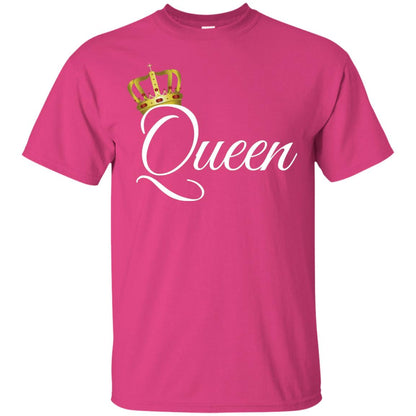 King And Queen T-shirt Matching Couple Outfits Heliconia