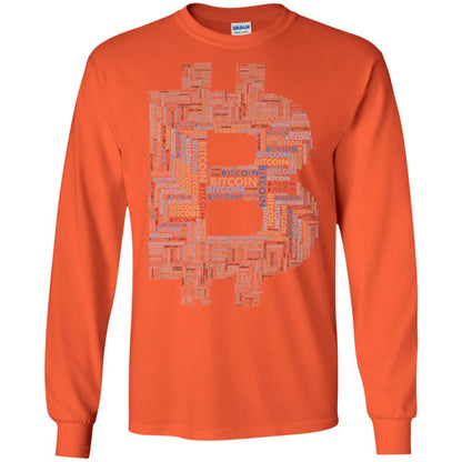 Bitcoin T-shirt Orange