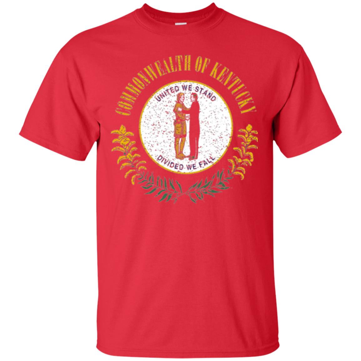 Kentucky State Flag T-shirt Red