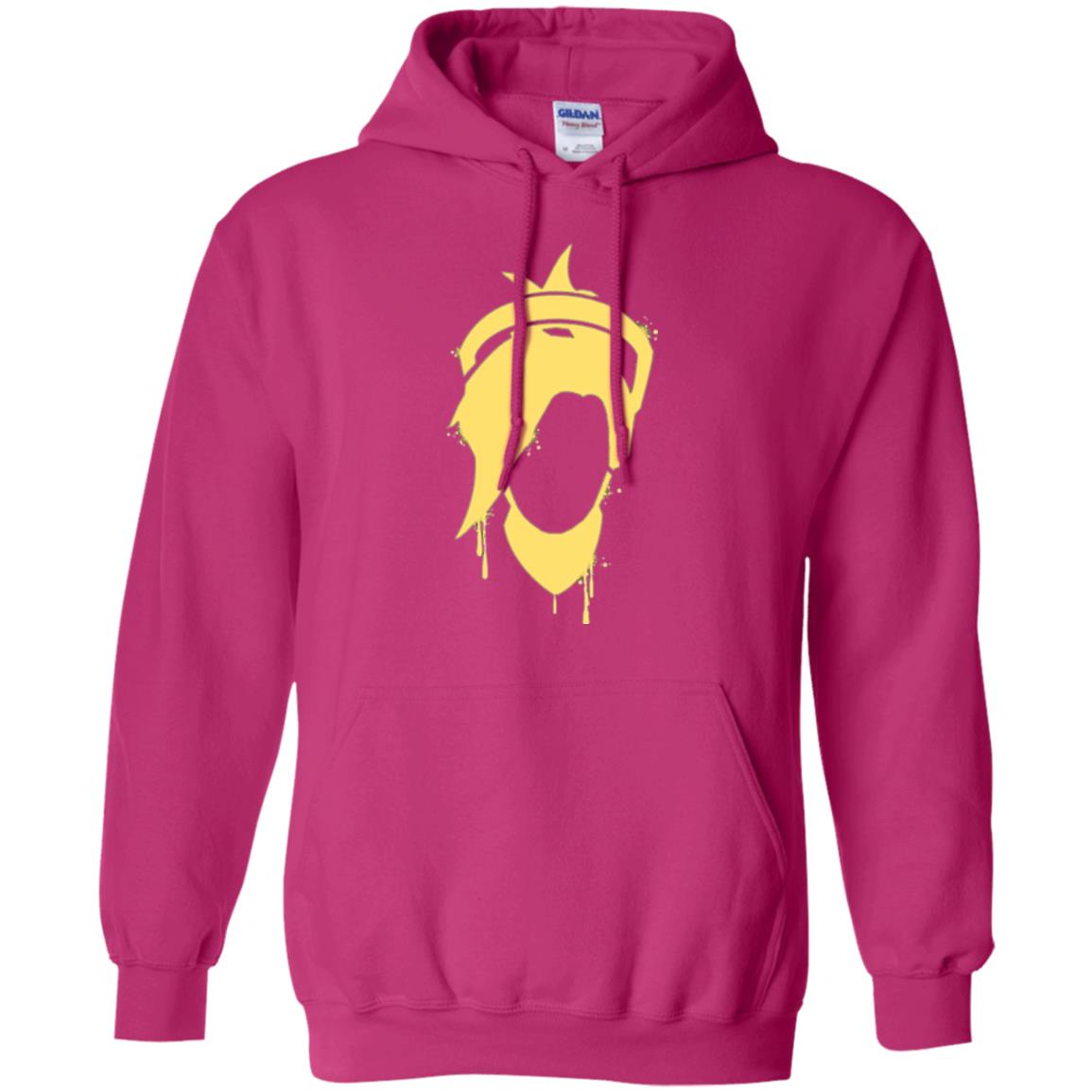 Overwatch Mercy Icon Spray T-shirt Heliconia