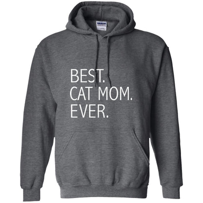 Funny Best Cat Mom Ever T-shirt Cute Cat Lady Dark Heather