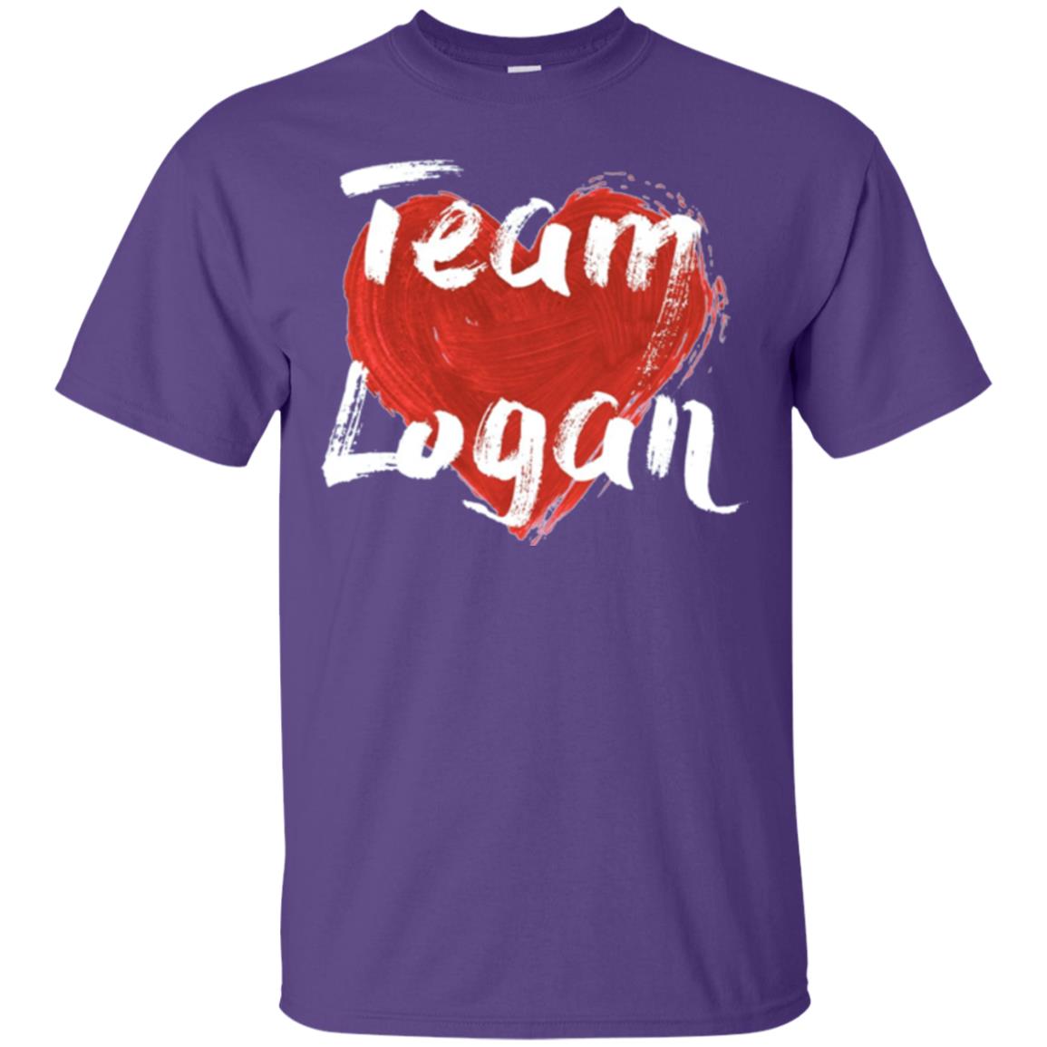 Team Logan T-shirt Purple