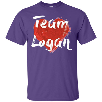 Team Logan T-shirt Purple