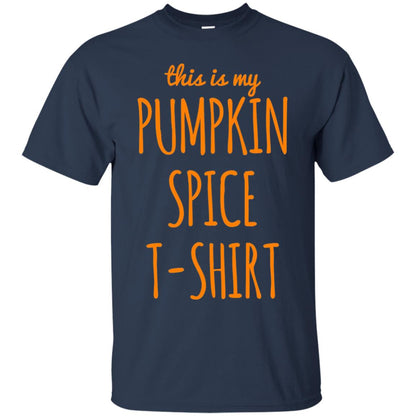 This Is My Pumpkin Spice T-shirt Navy