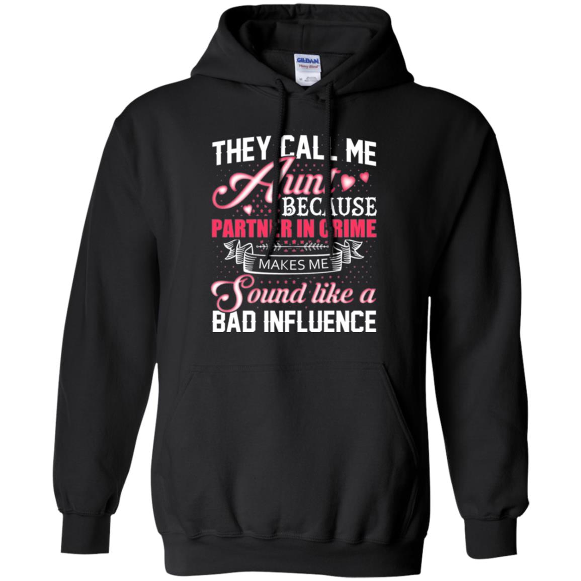 Aunt T-shirt They Call Me Aunt Black