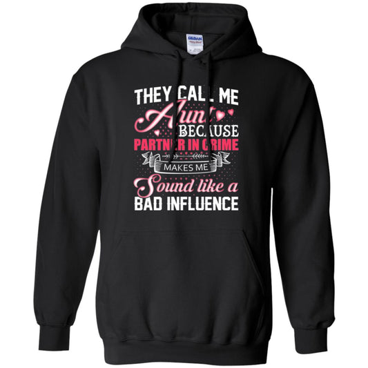 Aunt T-shirt They Call Me Aunt Black