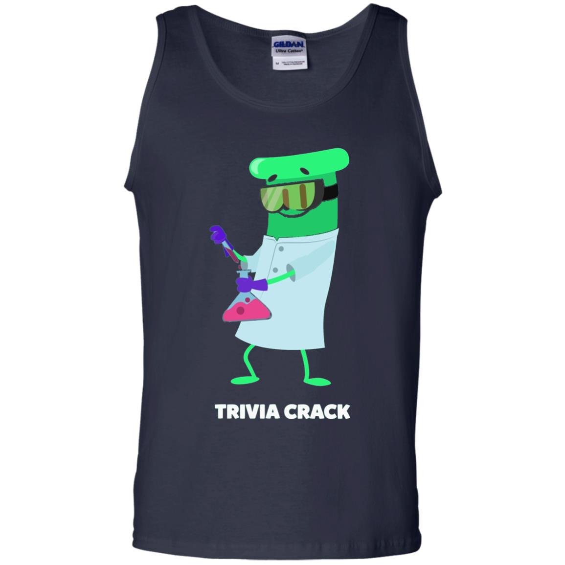 Cute Trivia Crack Scientist Al T-shirt Navy