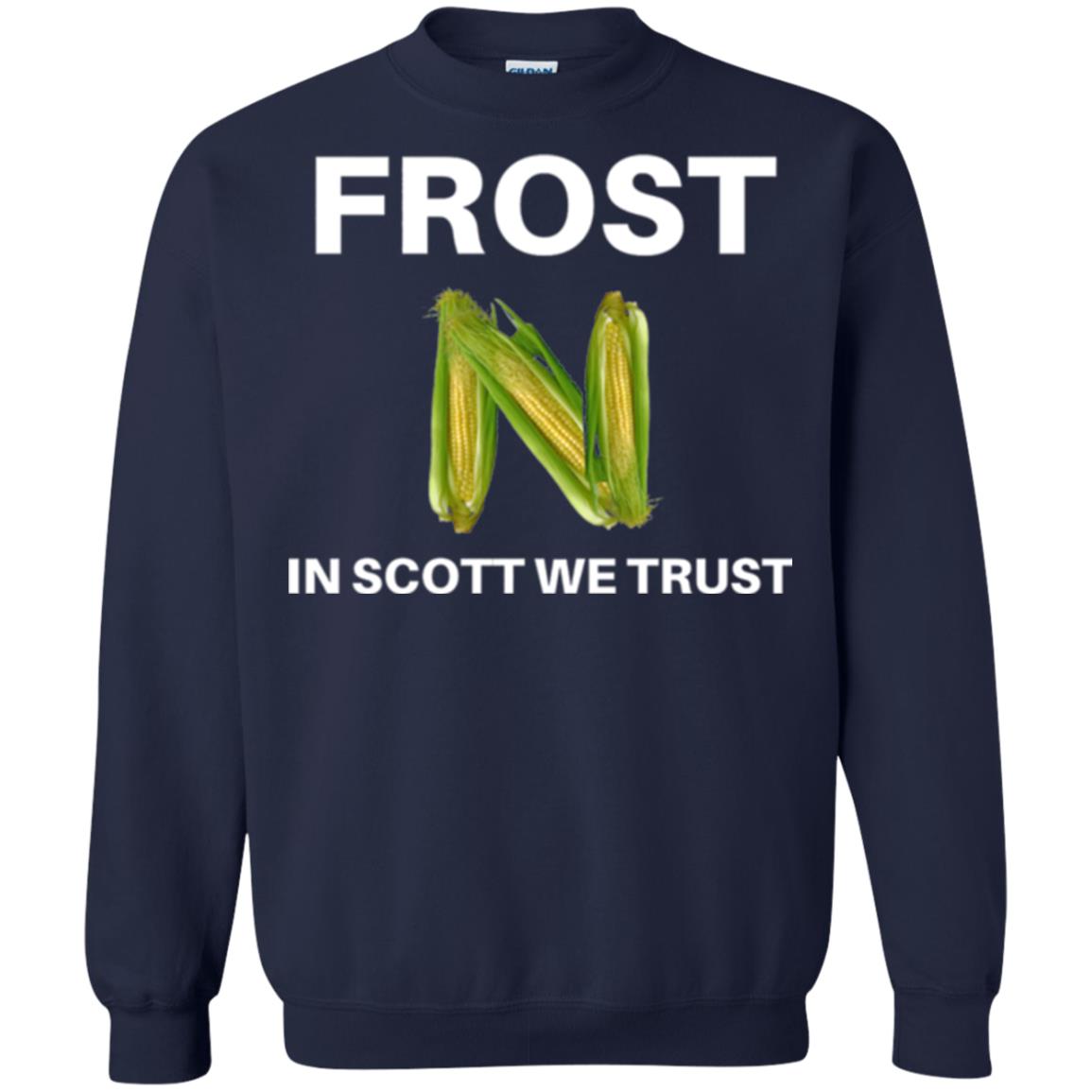 Frost Scott We Trust Nebraska Football Coach T-shirt Navy