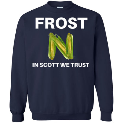 Frost Scott We Trust Nebraska Football Coach T-shirt Navy