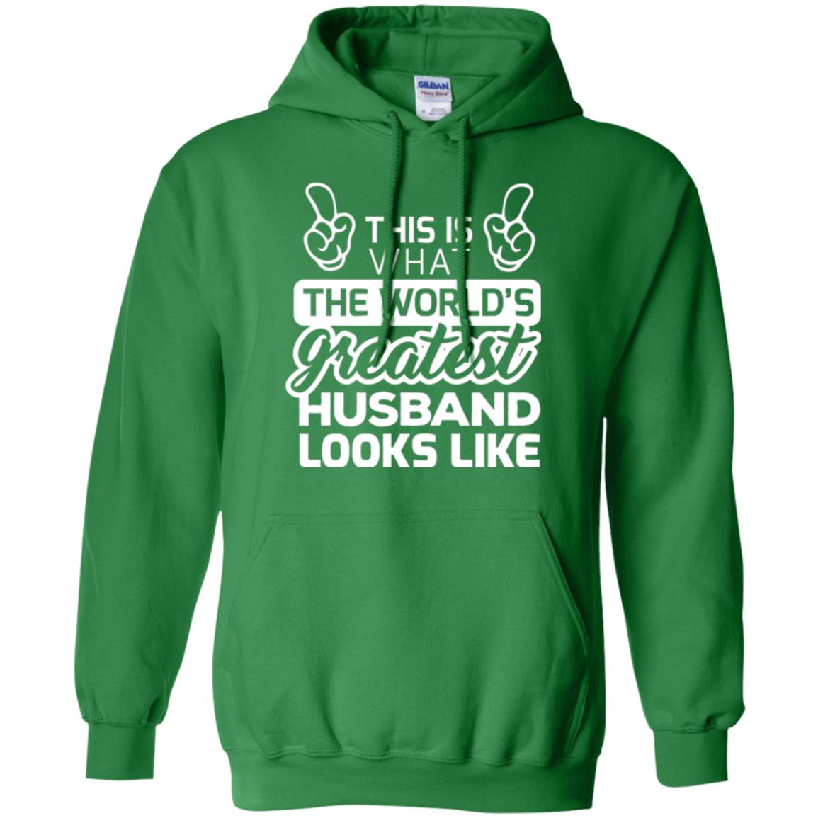 World's Greatest Husband Best Husband Ever Looks Like T-shirt Irish Green