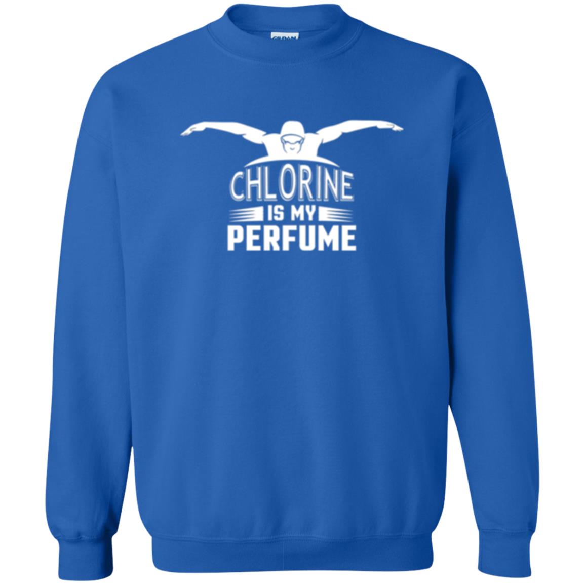 Swimmer T-shirt Chloring Is My Perfume T-shirt Royal