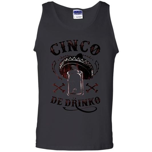 Badass Cinco De Drinko T-shirt Funny Cinco De Mayo Black