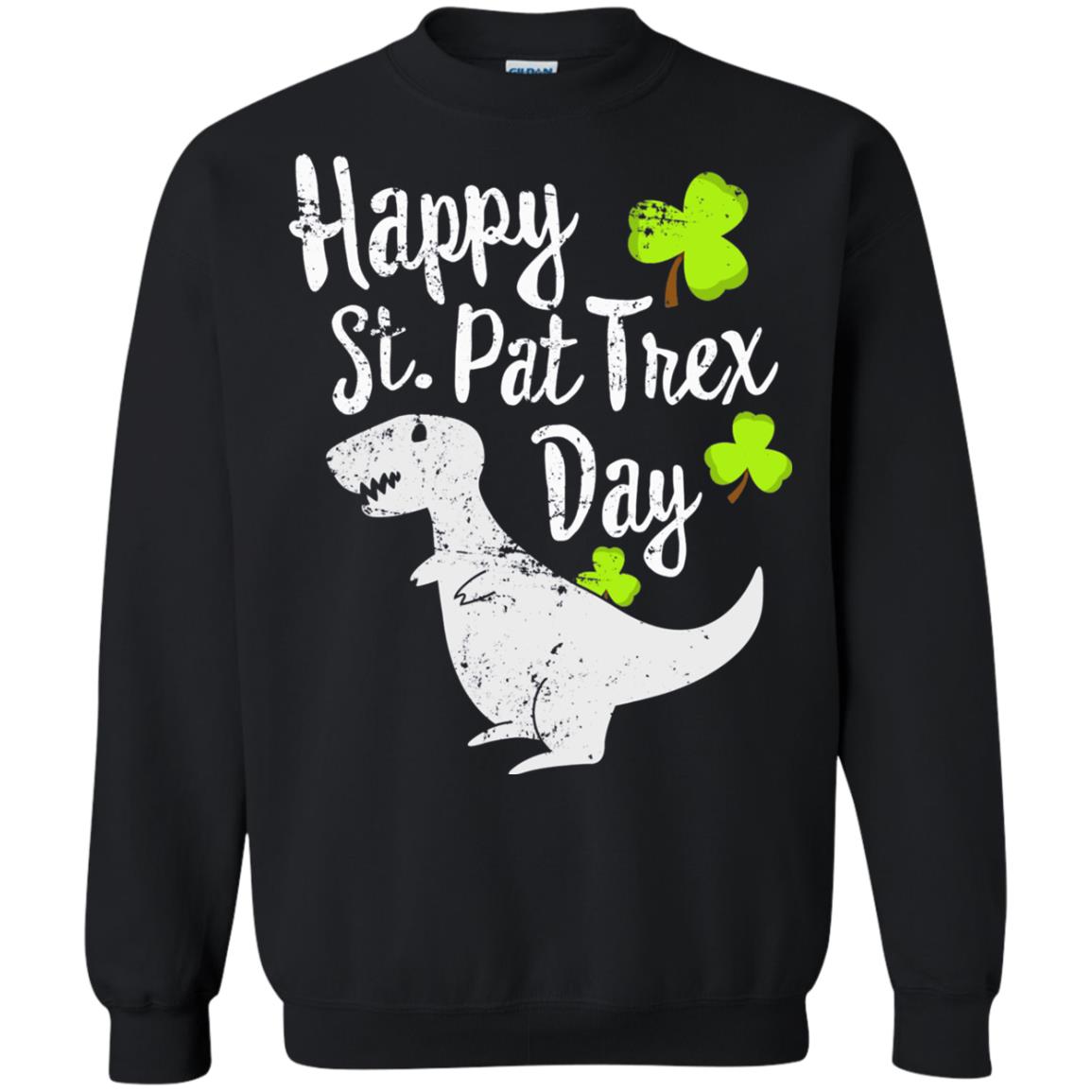 Pat T-rex Cute Stain Patricks Shirt Black