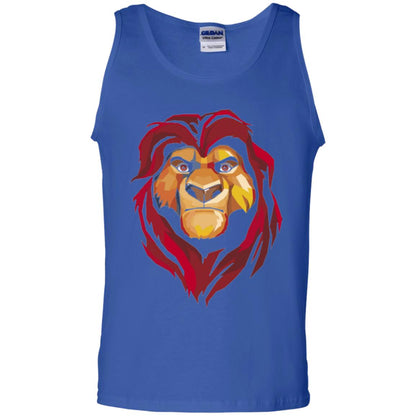Cartoon Lover T-shirt Lion King Mufasa Geometrics Graphic Royal