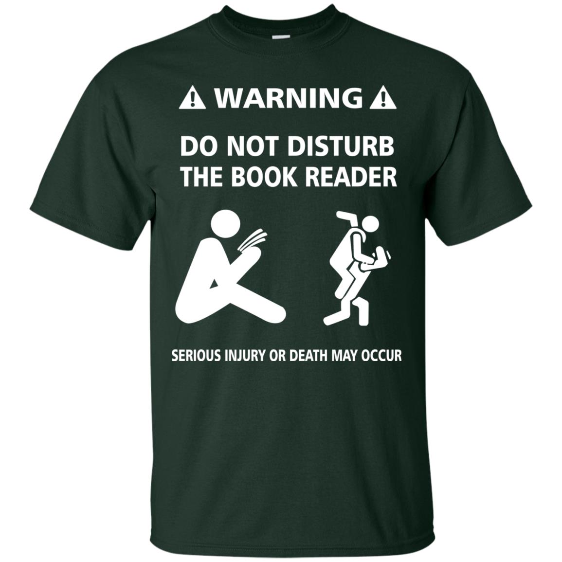 Warning Do Not Disturb The Book Reader Serious Injury Or Death May Occur Forest