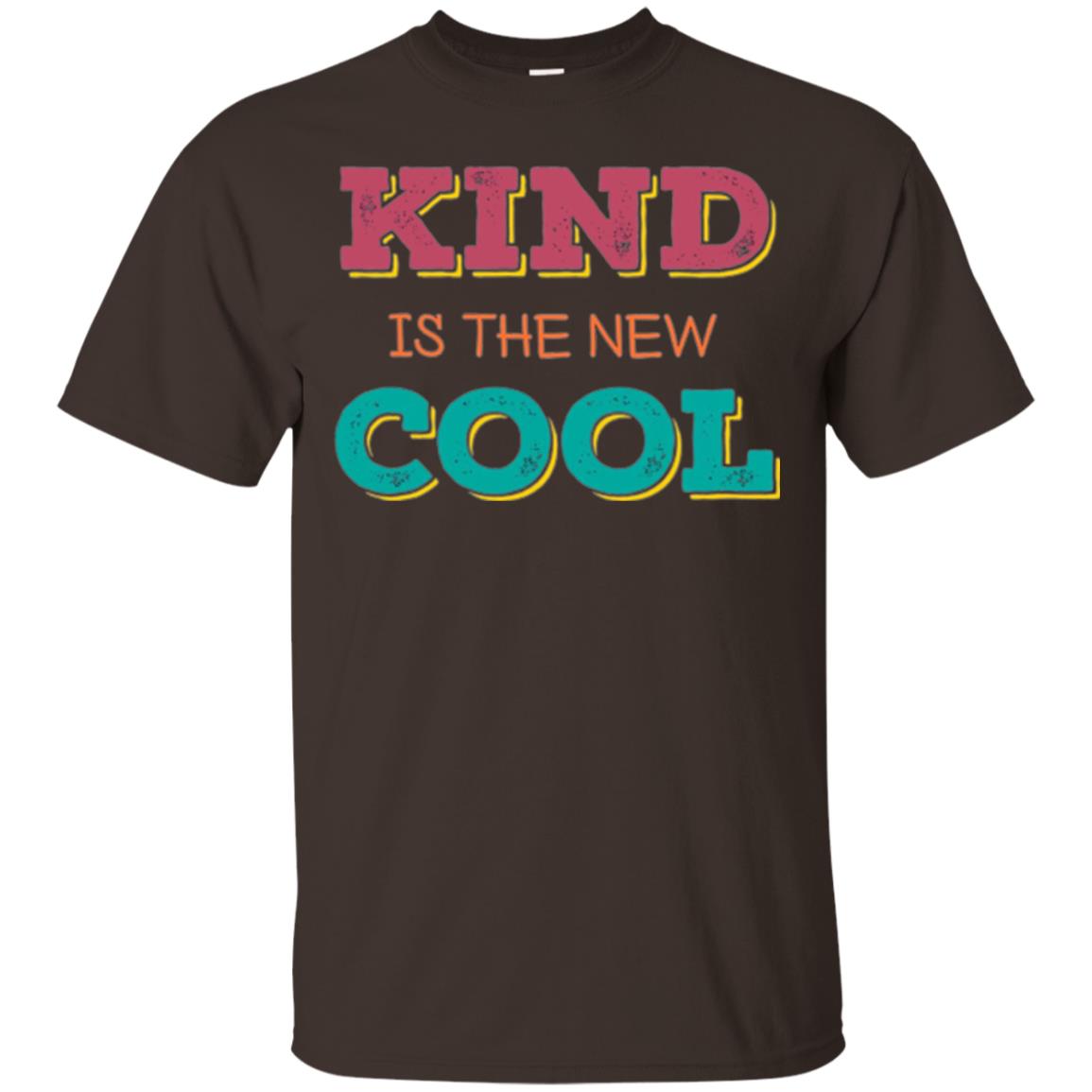 Anti Bullying T-shirt Kind Is The New Cool Dark Chocolate