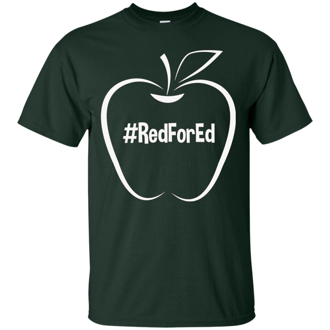 Teacher Shirt Hash Tag Redfored Protest Forest