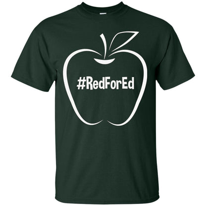 Teacher Shirt Hash Tag Redfored Protest Forest