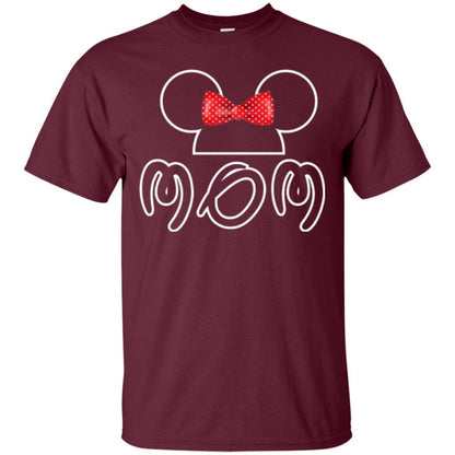 Minnie Mom T-shirt Maroon