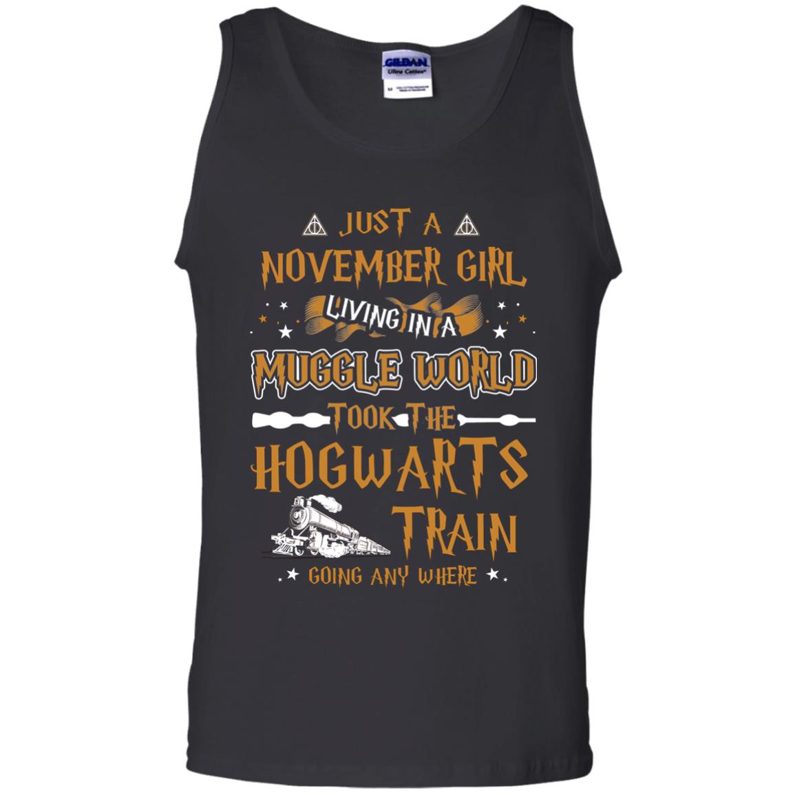 Just A November Girl Living In A Muggle World Took The Hogwarts Train Going Any Where Black
