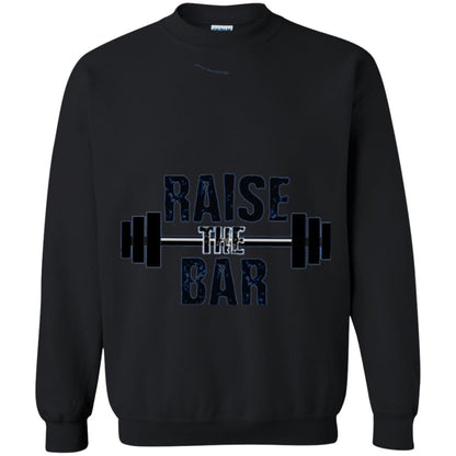 Workout Gym T-shirtraise The Bar Black
