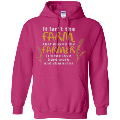 Farmer T-shirt It Isn't The Farm That Makes The Farmer Heliconia