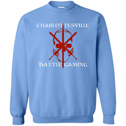 Charlottesville Battle Gaming Gamer T-shirt Carolina Blue