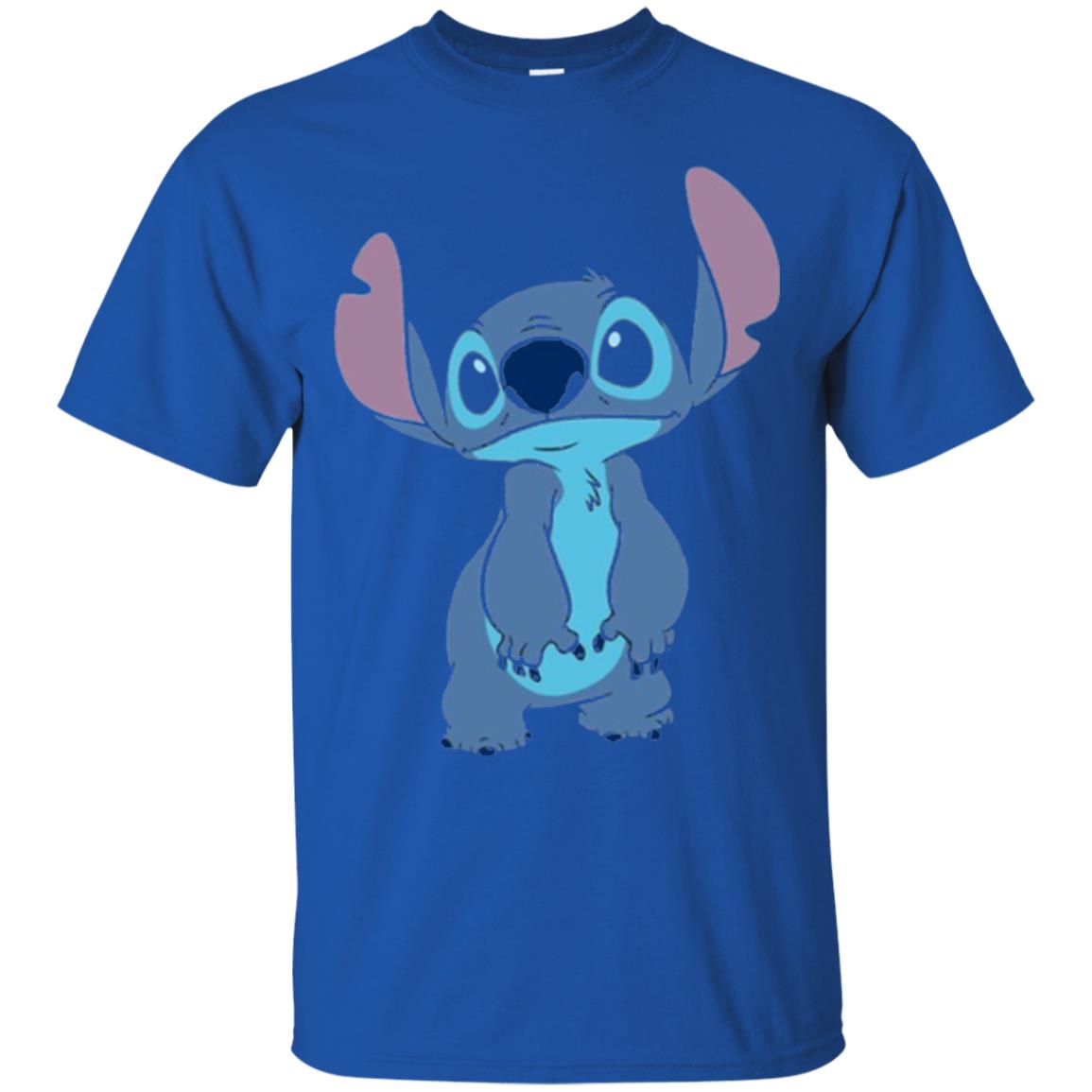 Disney Stitch Ohana T-shirt Royal