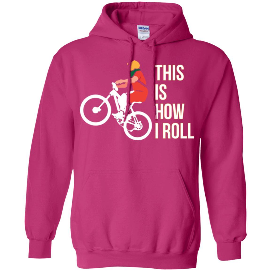 Bicycle T-shirt This Is How I Roll Heliconia