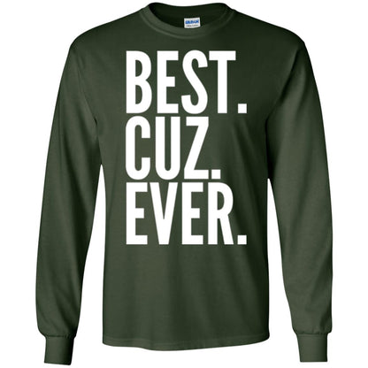 Cousin T-shirt Best Cuz Ever Forest Green