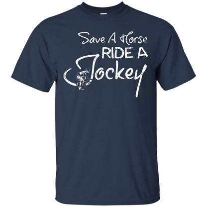 Save A Horse Ride A Jockey Derby Kentucky Shirt Navy