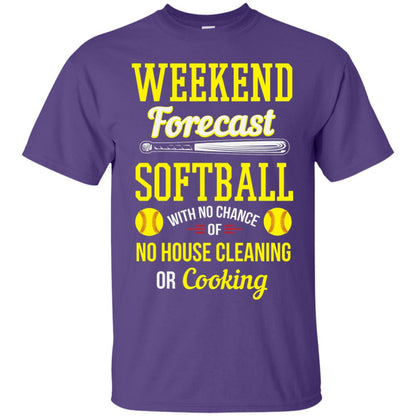 Weekend Forecast Softball No Chance Of No House Cleaning Or Cooking Purple