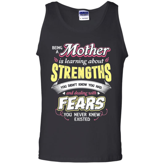 Being A Mom Means Mommy T-shirt Black