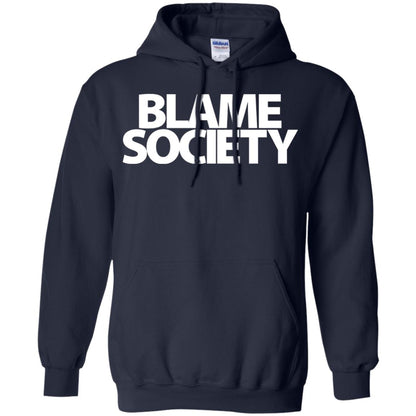 Mens Blame Society Urban Hip Hop T-shirt Navy