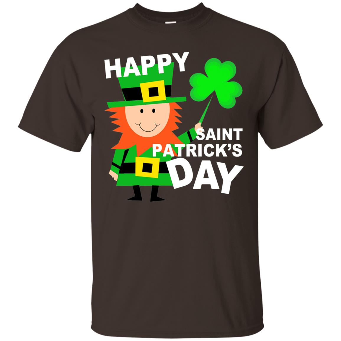 Teacher T-shirt St. Patrick's Day Dark Chocolate