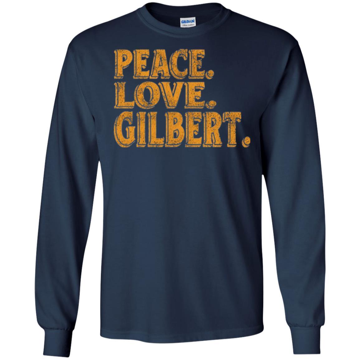 Peaceful T-shirt Peace Love Gilbert