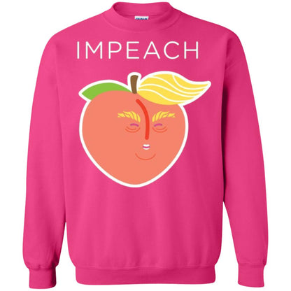 Anti Trump Peach Emoji T-shirt Impeach Donald Heliconia